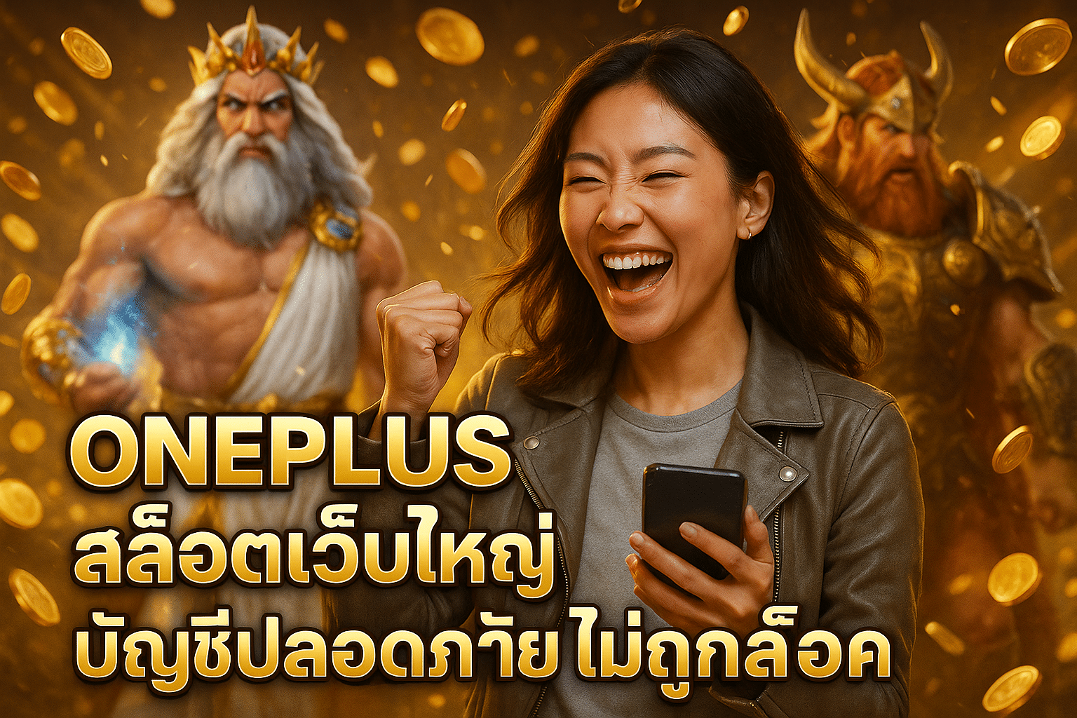 ONEPLUS สล็อตเว็บใหญ่ บัญชีปลอดภัย ไม่ถูกล็อค