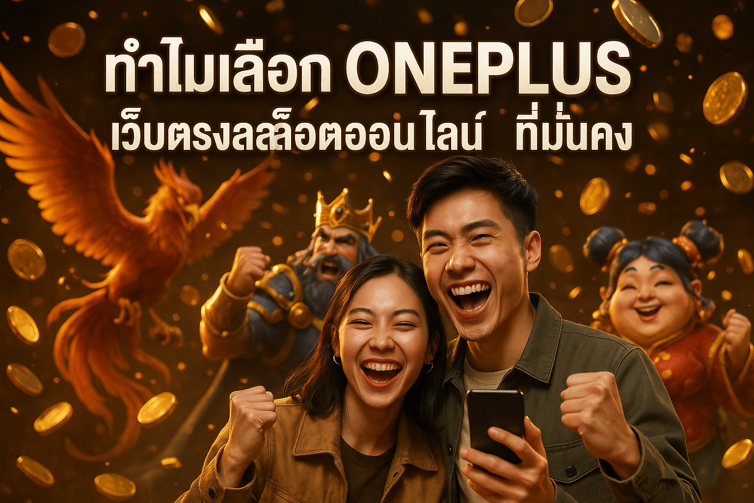 ทำไมเลือก ONEPLUS เว็บตรงสล็อตออนไลน์ ที่มั่นคง