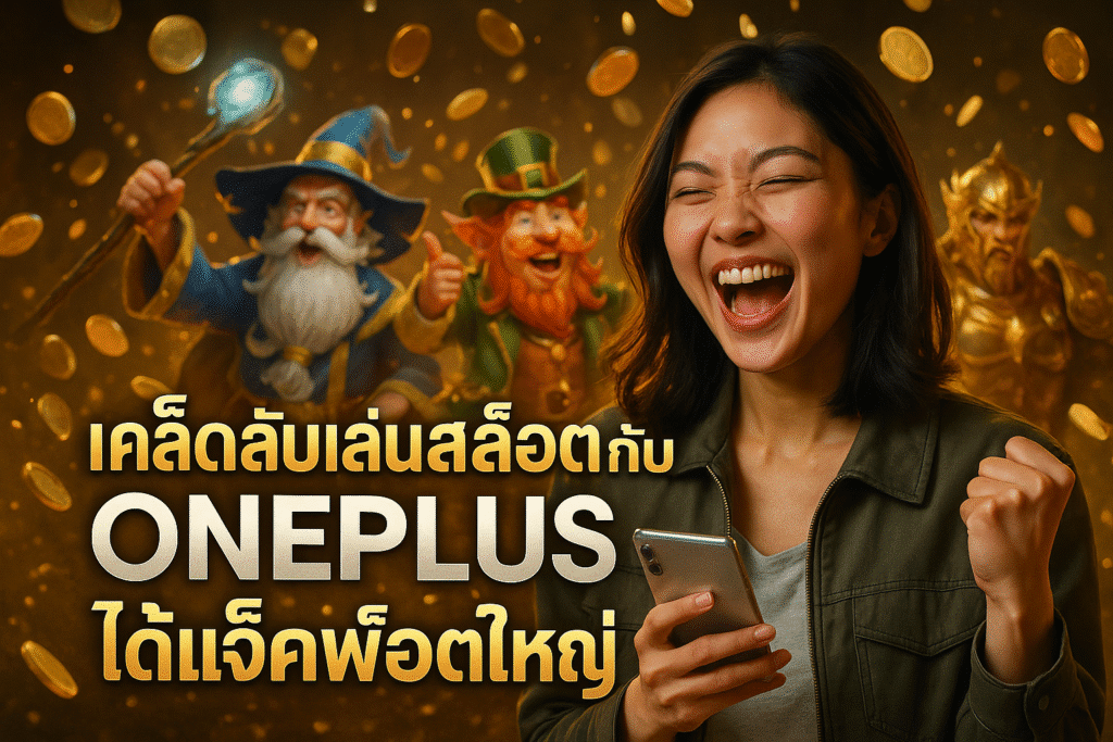 เคล็ดลับเล่นสล็อตกับ ONEPLUS ได้แจ็คพ็อตใหญ่