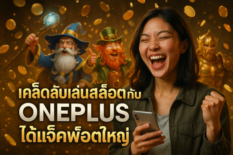 เคล็ดลับเล่นสล็อตกับ ONEPLUS ได้แจ็คพ็อตใหญ่