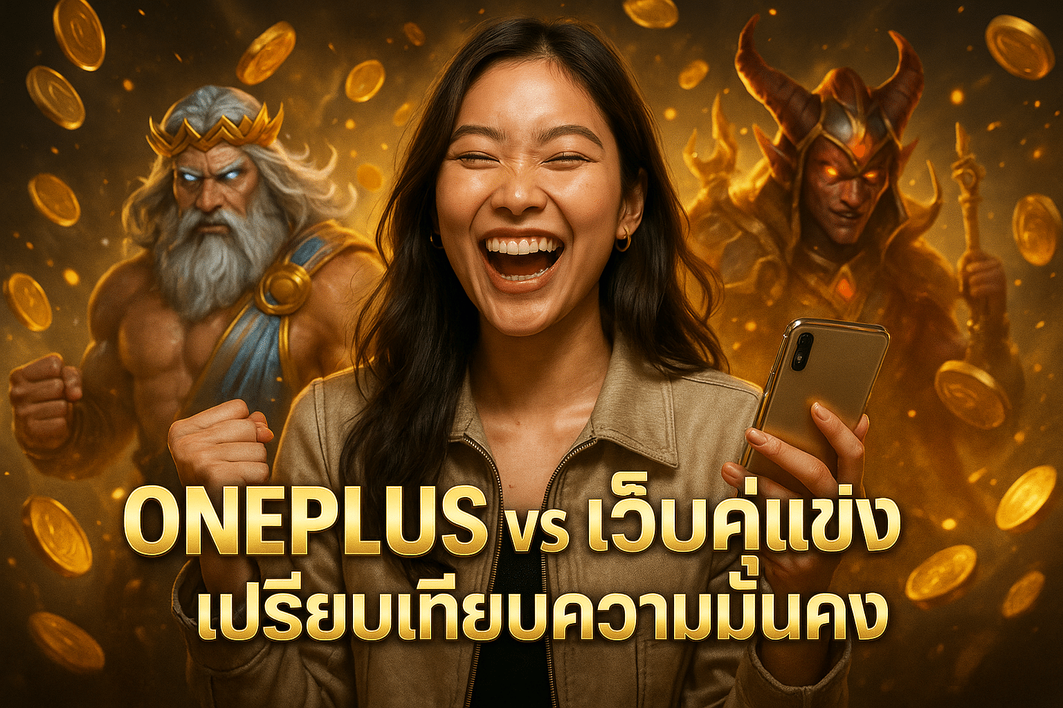 ONEPLUS vs เว็บคู่แข่ง เปรียบเทียบความมั่นคง