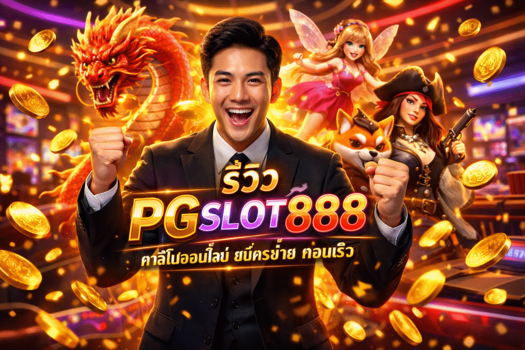 รีวิว PGSLOT888 คาสิโนออนไลน์ สมัครง่าย ถอนเร็ว